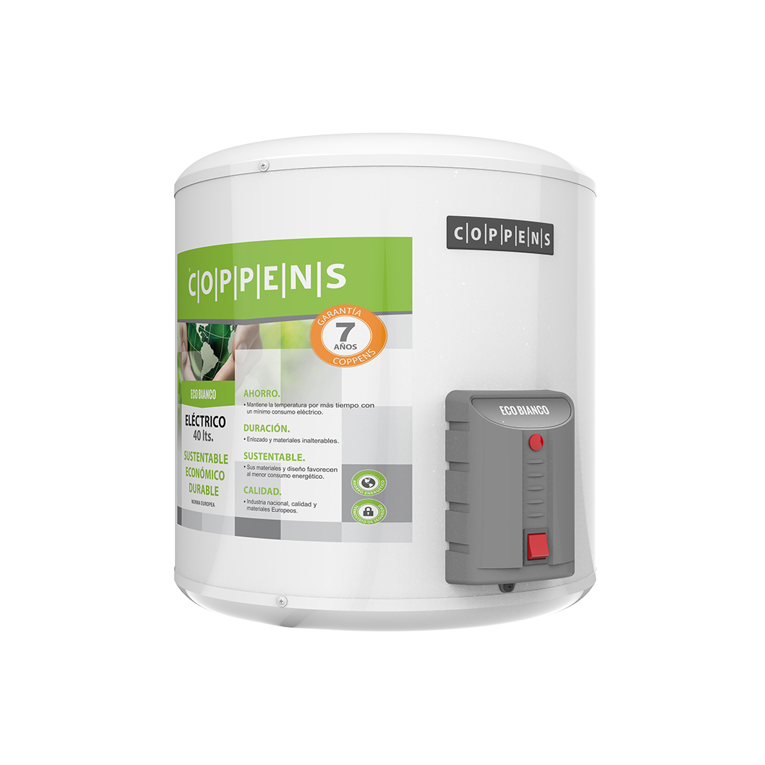 Termotanque Coppens Eco Bianco Eléctrico 40 L 1500 W