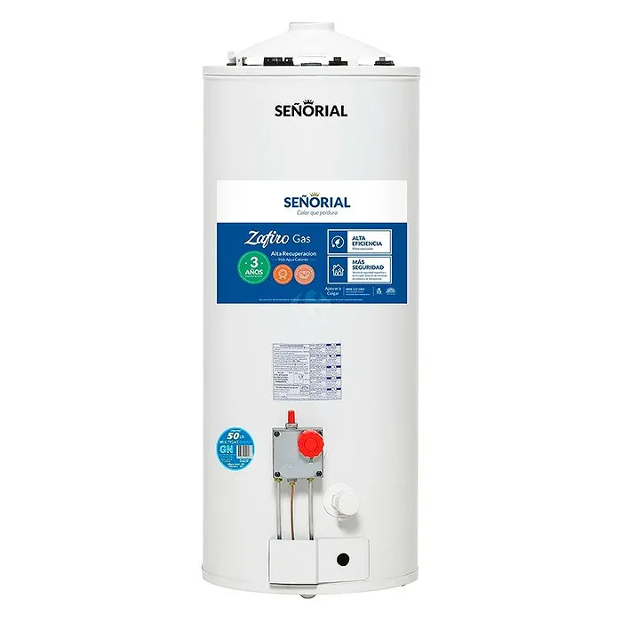 Termotanque Señorial Zafiro Eléctrico 50 L Carga Superior