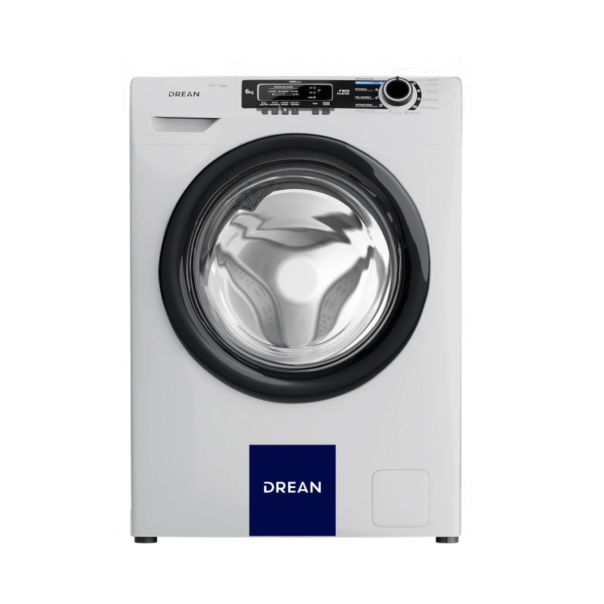 Lavarropas Automático Drean Ecoinverter 6 kg 1000 RPM